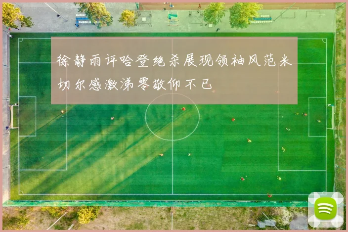 徐静雨评哈登绝杀展现领袖风范米切尔感激涕零敬仰不已
